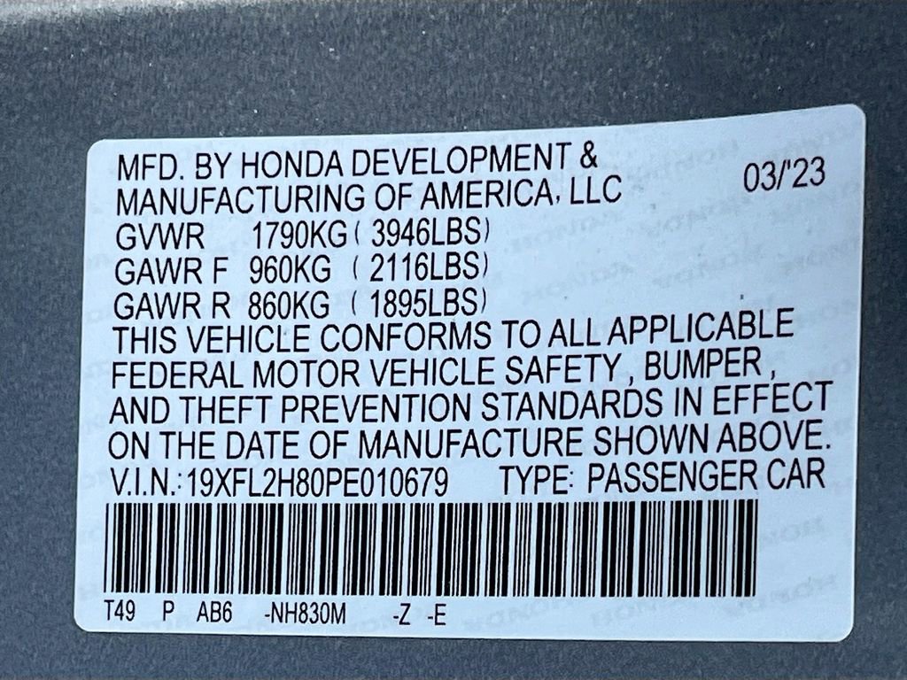 Used 2023 Honda Civic Sport image 29