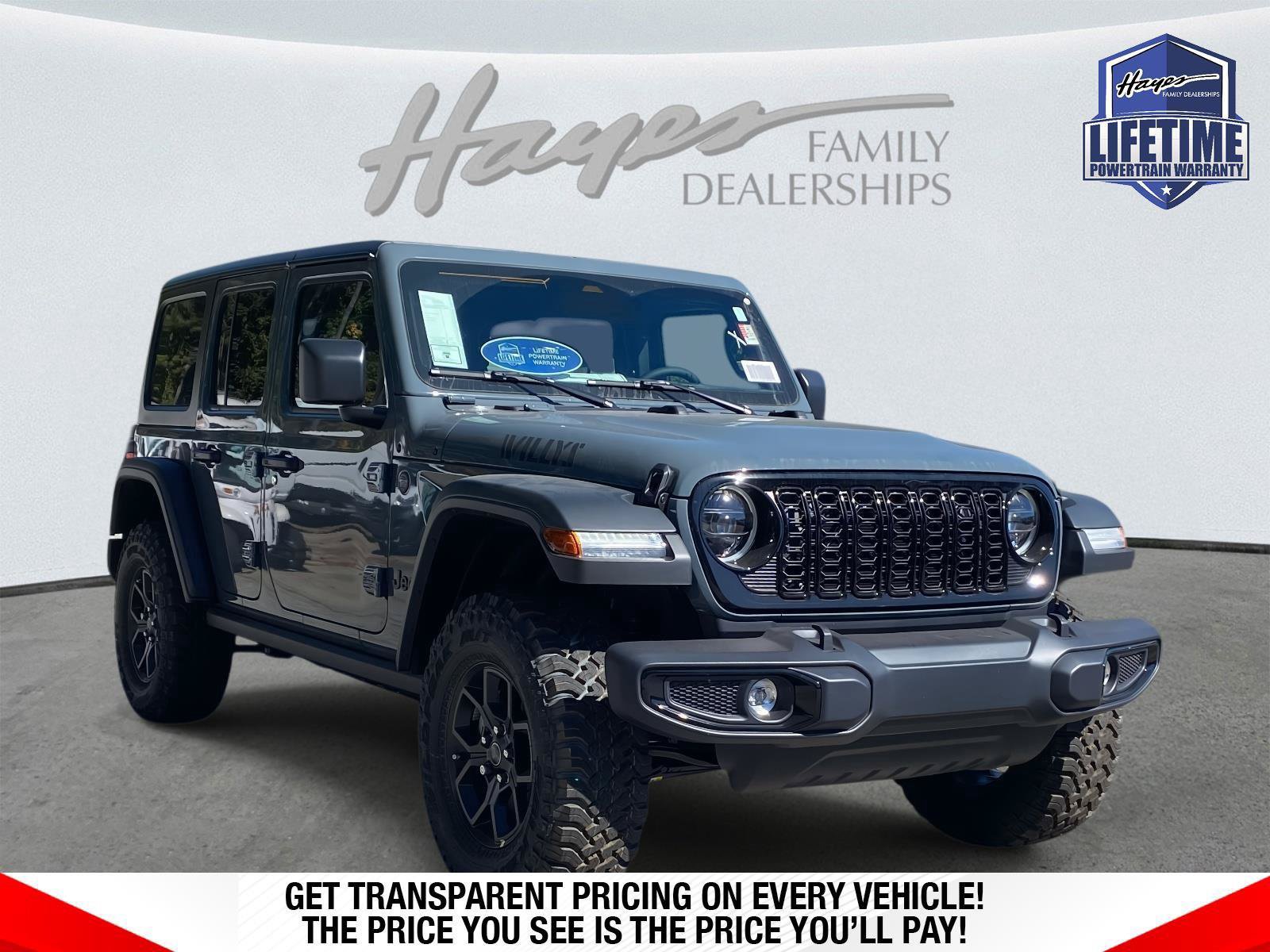 New 2026 Jeep Wrangler Unlimited Sport