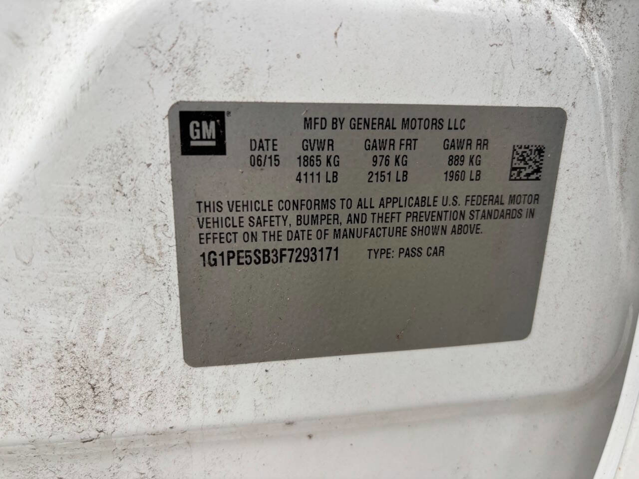 Used 2015 Chevrolet Cruze LT image 9