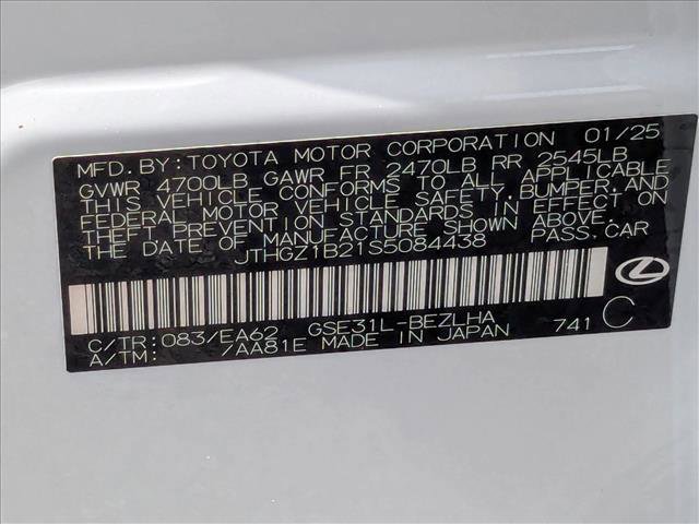 Used 2025 Lexus IS 350 F Sport w/ Accessory Package RWD image 25