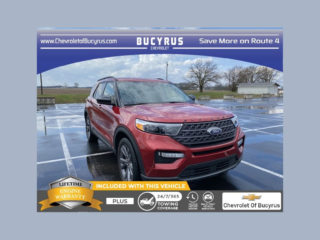 Used 2022 Ford Explorer XLT w/ Equipment Group 202A RWD image 1
