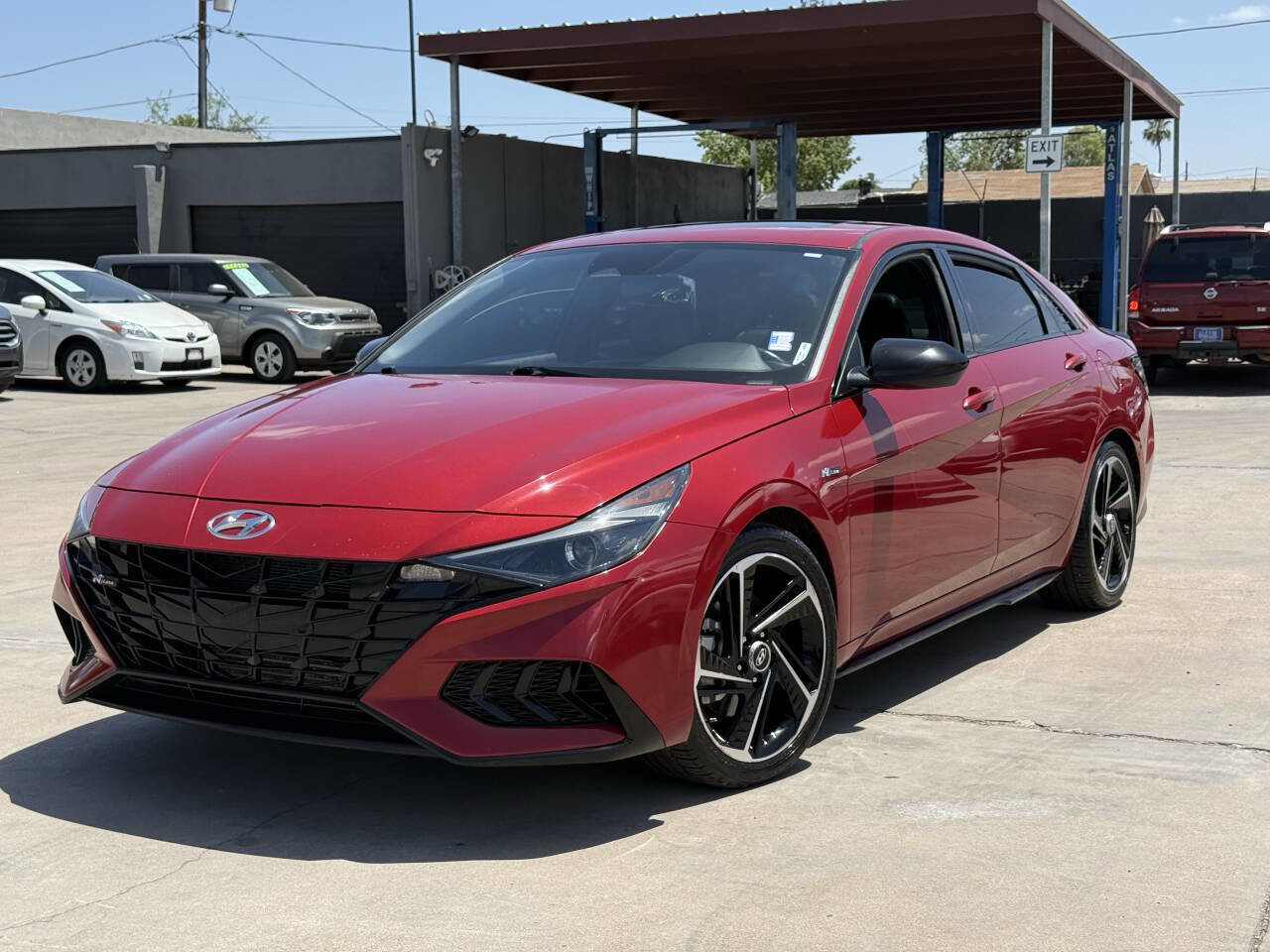 Used 2021 Hyundai Elantra N Line w/ Cargo Package FWD image 1