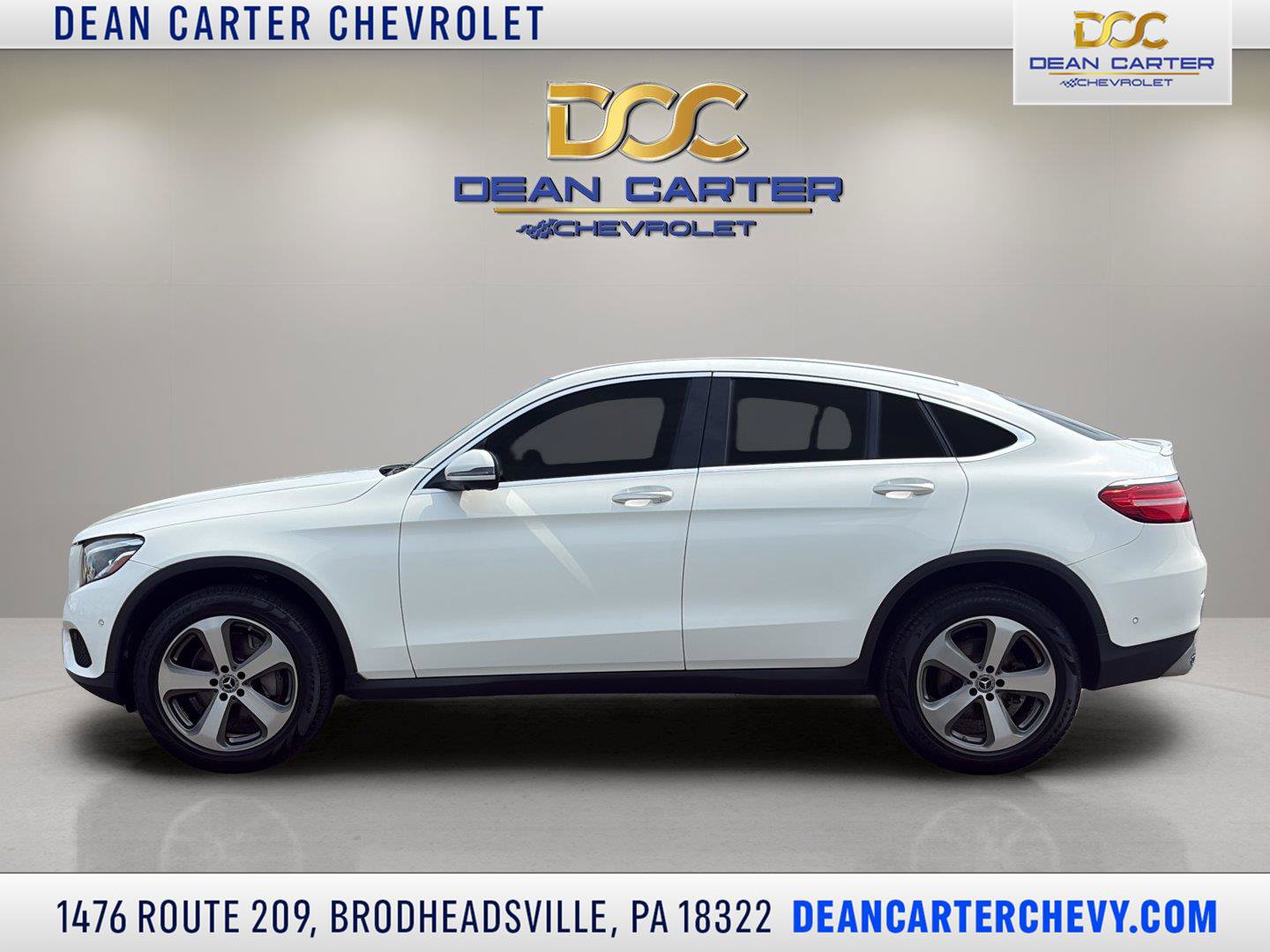 Used 2019 Mercedes-Benz GLC 300 4MATIC Coupe w/ Multimedia Package image 1