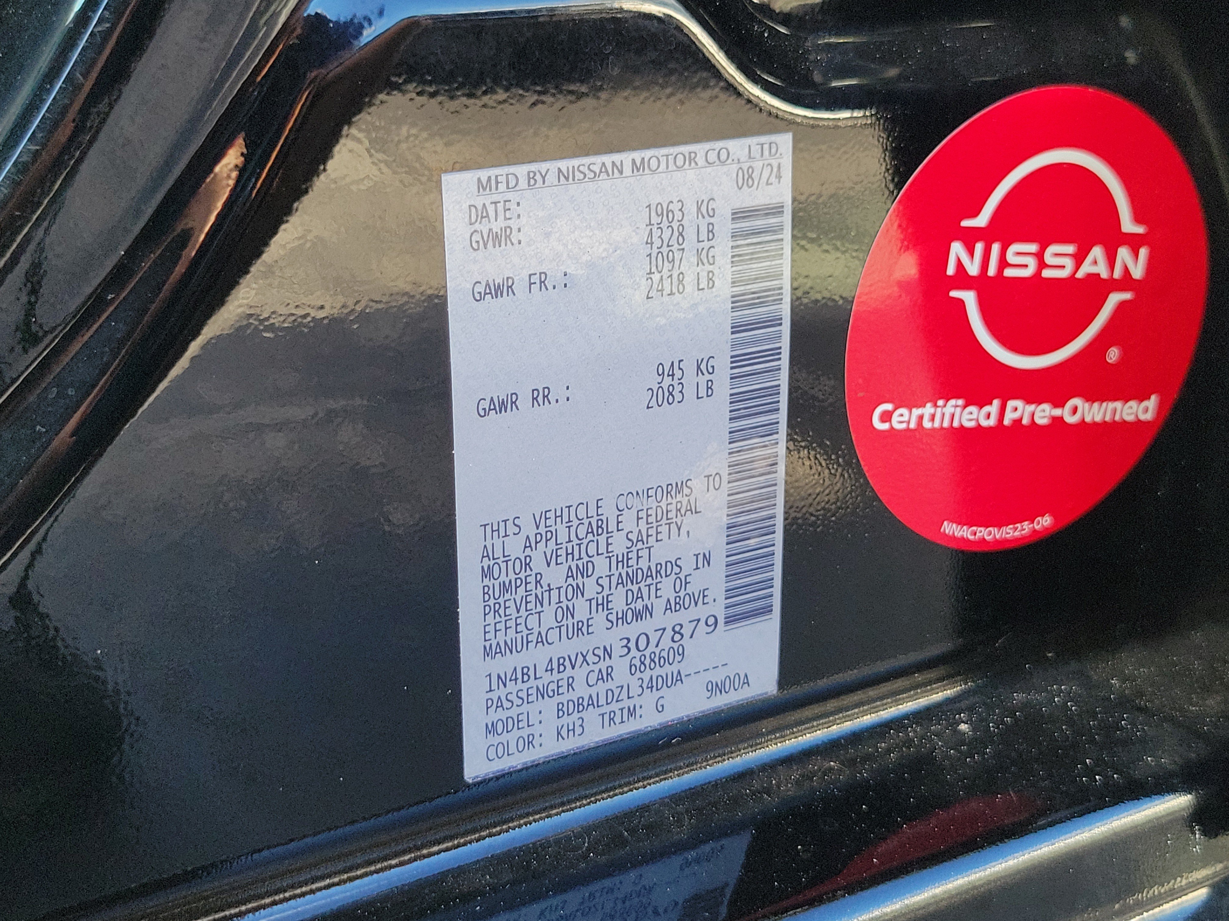 Used 2025 Nissan Altima 2.5 S FWD image 31