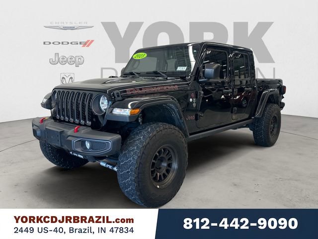 Used 2023 Jeep Gladiator Rubicon w/ Trailer Tow Package AWD/4WD video 1