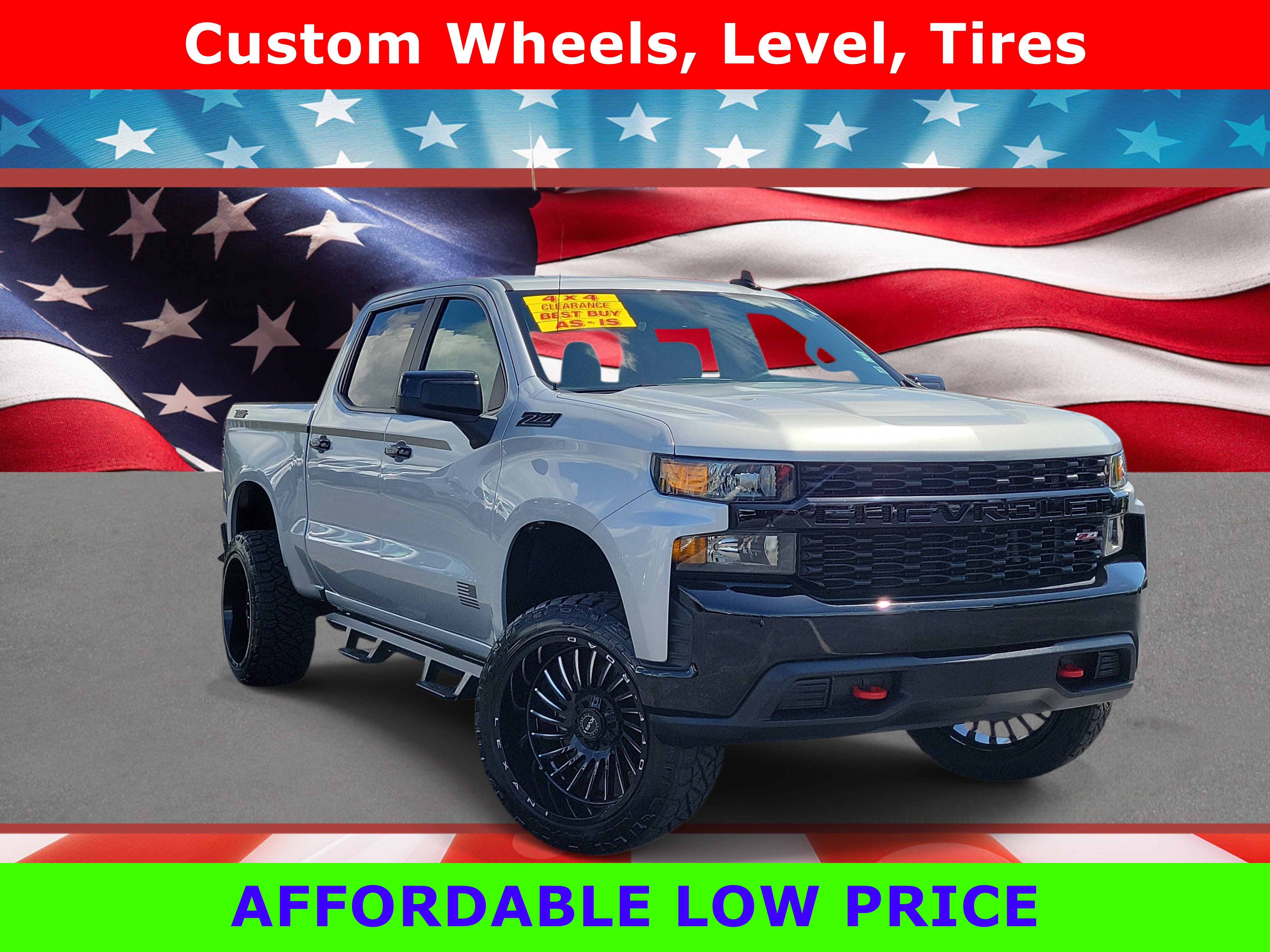 Used 2021 Chevrolet Silverado 1500 Custom Trail Boss AWD/4WD image 1