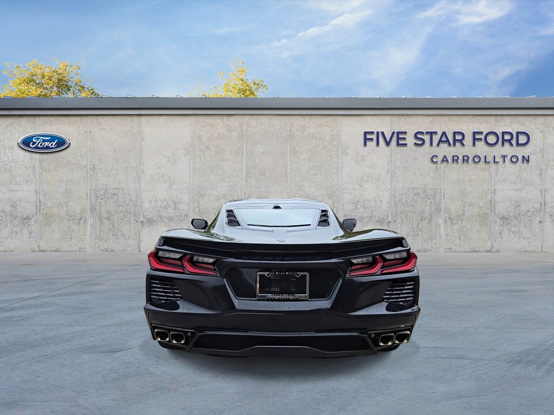 Used 2024 Chevrolet Corvette Stingray Preferred Cpe w/ Body-Color Dual Roof Package RWD image 7