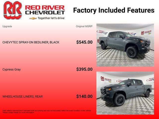 New 2026 Chevrolet Silverado 1500 Custom Trail Boss image 14