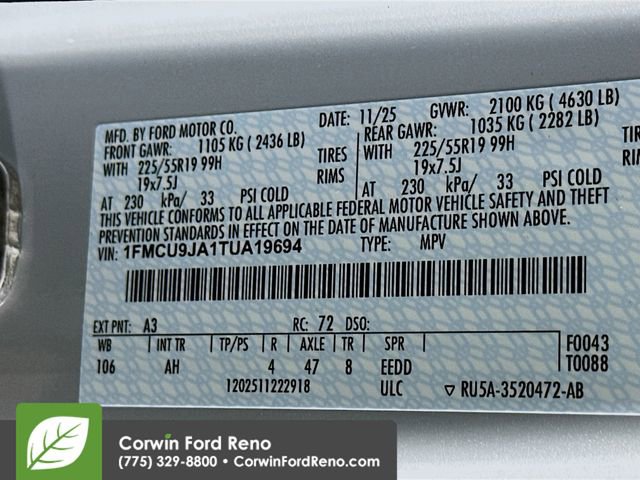 New 2026 Ford Escape Platinum w/ Premium Technology Package image 35