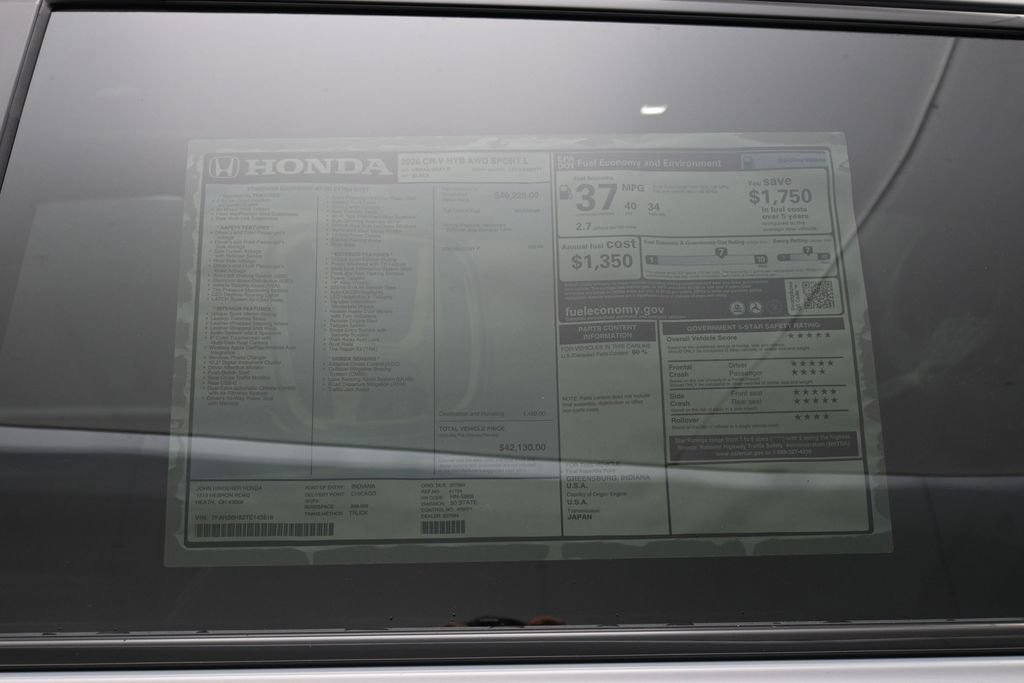 New 2026 Honda CR-V Sport-L image 53