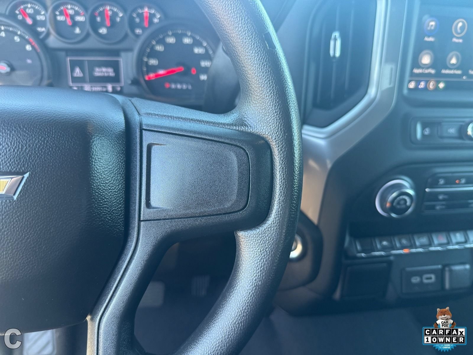 Certified 2024 Chevrolet Silverado 1500 Custom w/ Turbomax Blackout Package AWD/4WD image 28