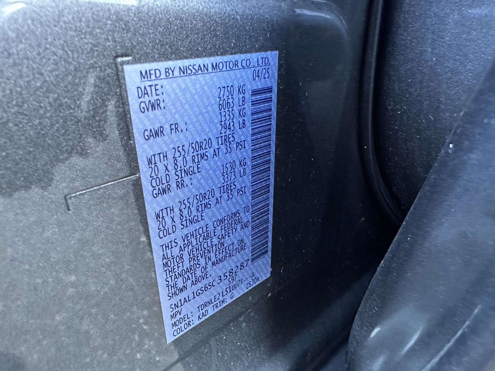 Used 2025 INFINITI QX60 Sensory w/ Vision Package image 21