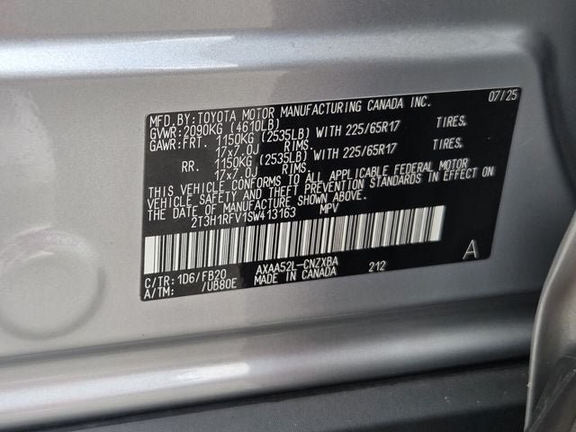 Used 2025 Toyota RAV4 LE FWD image 41