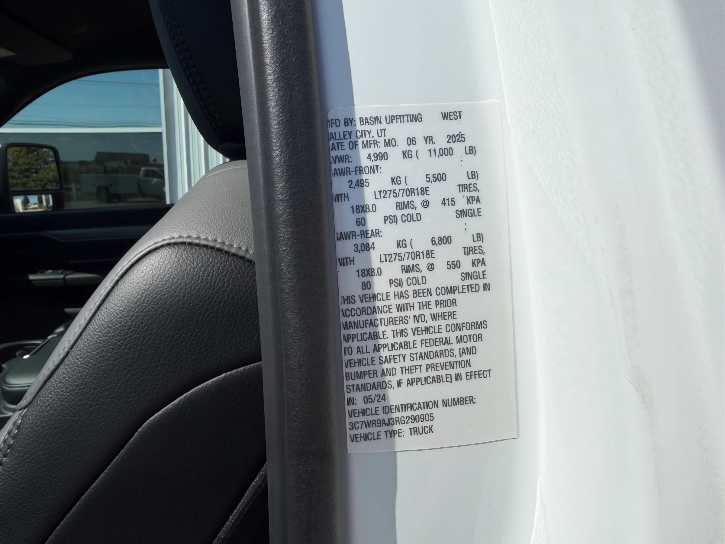 Used 2024 RAM 3500 Tradesman AWD/4WD image 16