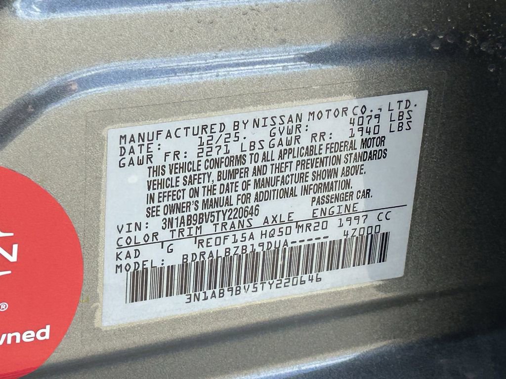 Used 2026 Nissan Sentra S w/ Floor Mat Package image 30