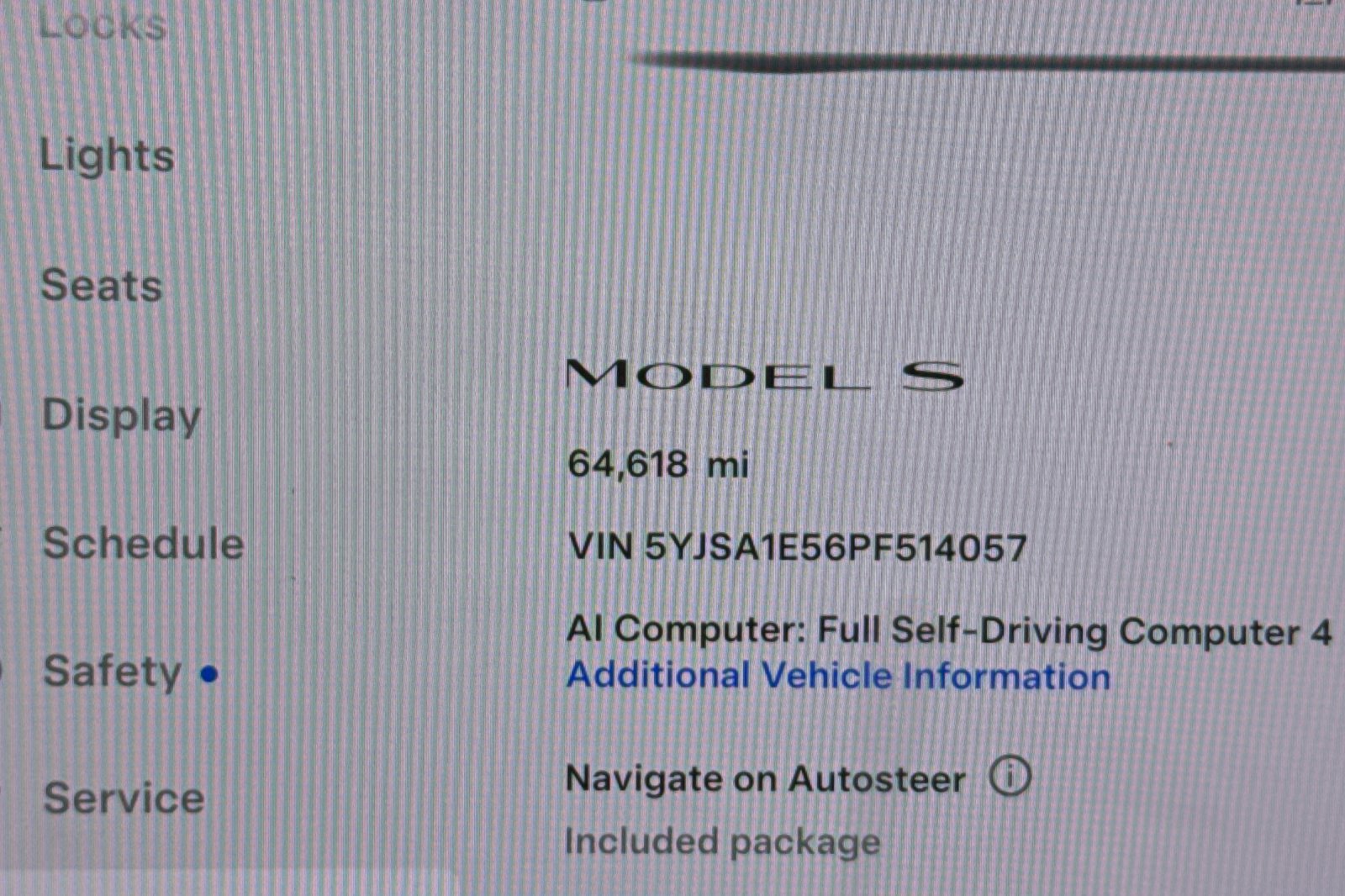 Used 2023 Tesla Model S Standard Range AWD/4WD image 36