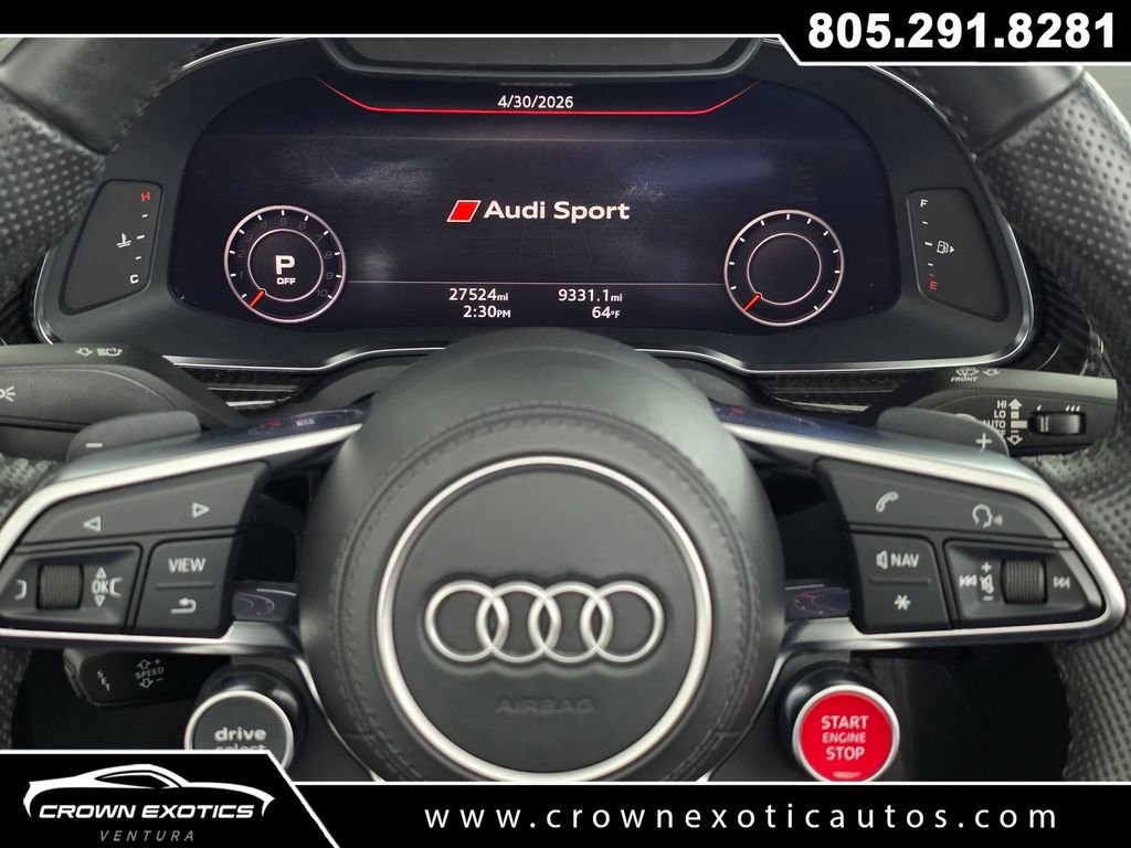 Used 2022 Audi R8 V10 w/ Carbon Exterior Package RWD image 26