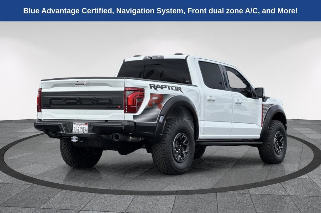Certified 2025 Ford F150 Raptor w/ Equipment Group 803A Raptor R AWD/4WD image 5