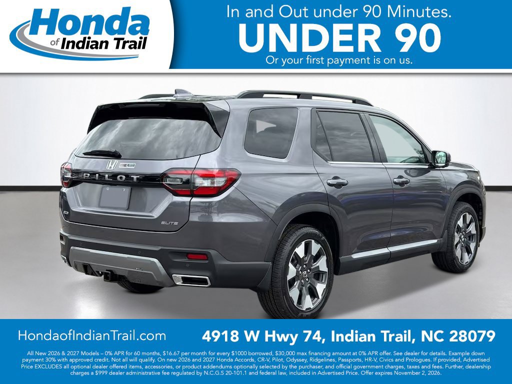 New 2026 Honda Pilot Elite image 3