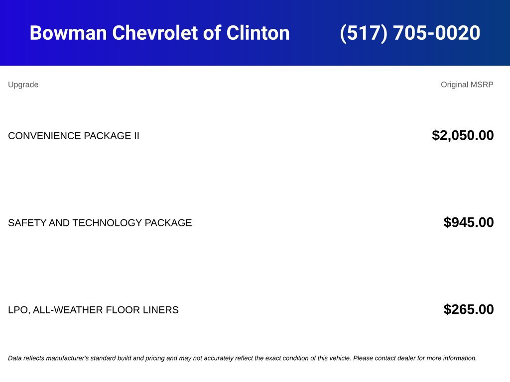 New 2026 Chevrolet Equinox LT w/ Convenience Package II FWD image 5
