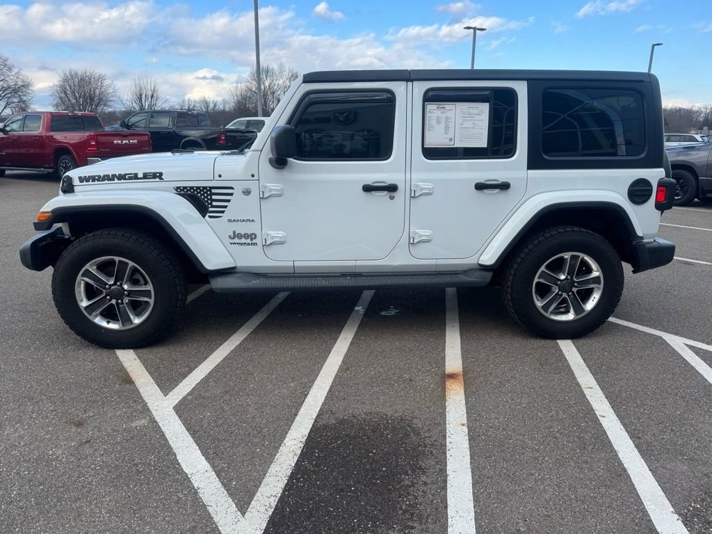 Used 2019 Jeep Wrangler Unlimited Sahara image 4