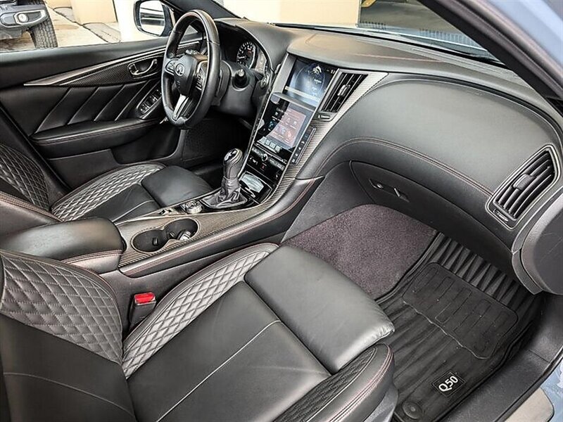 Used 2021 INFINITI Q50 Red Sport 400 w/ Proactive Package AWD/4WD image 4