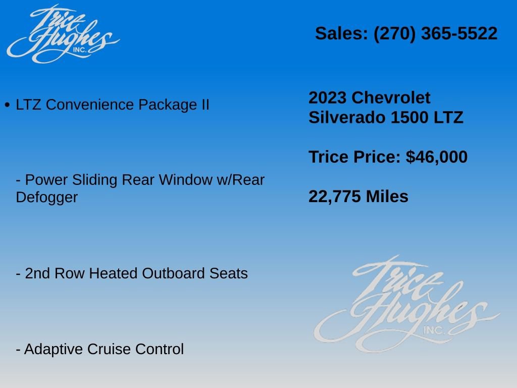 Used 2023 Chevrolet Silverado 1500 LTZ w/ LTZ Premium Package image 3