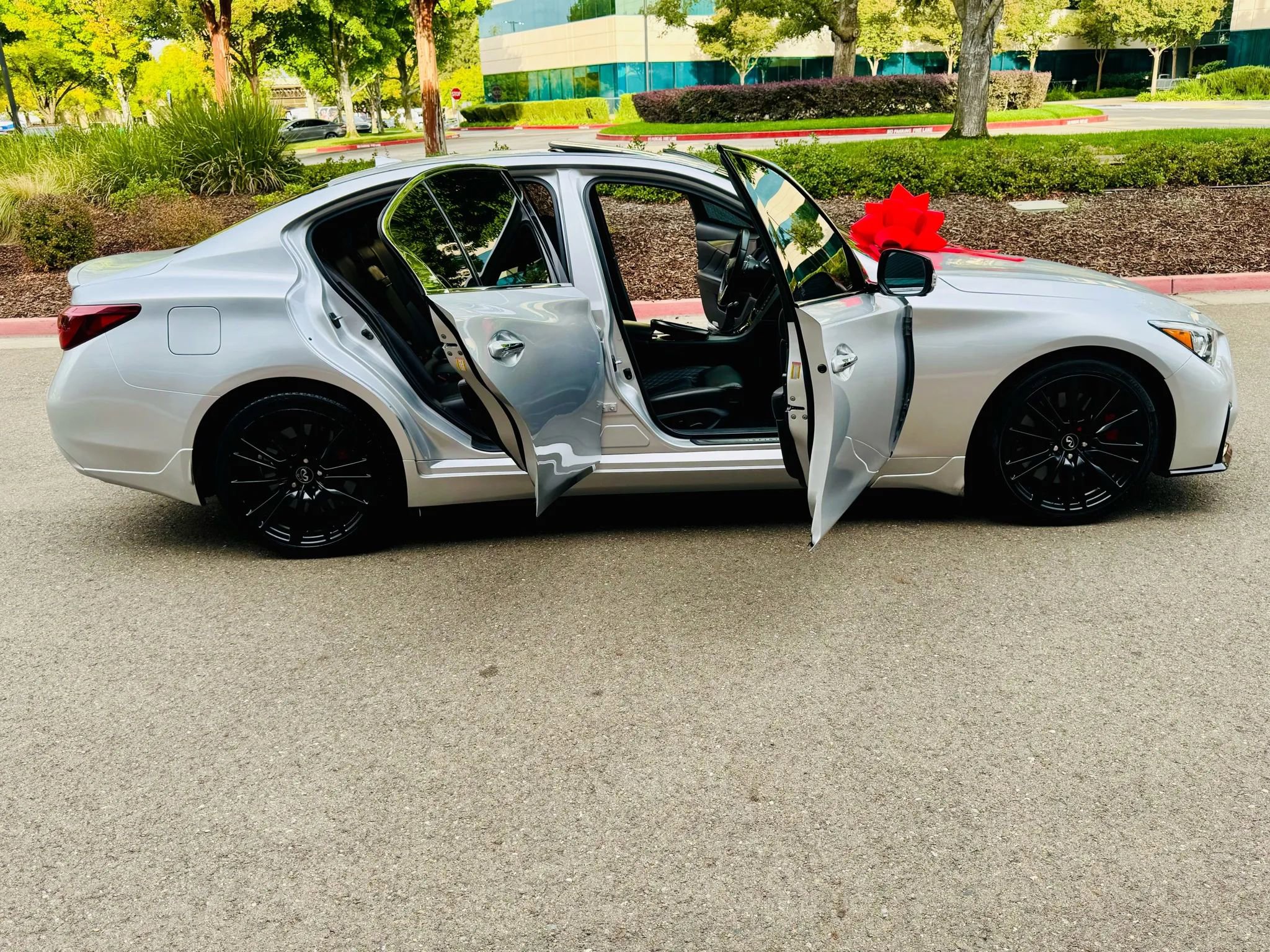 Used 2019 INFINITI Q50 Red Sport 400 RWD image 40