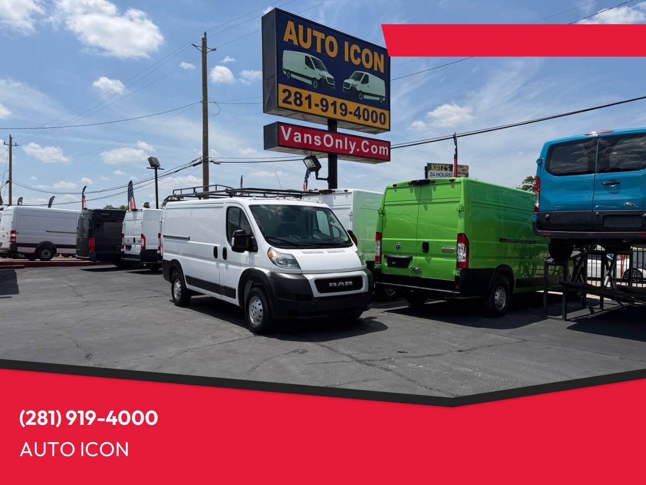 Used 2021 RAM ProMaster 2500