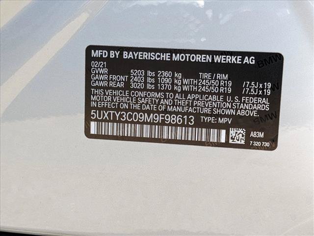 Used 2021 BMW X3 sDrive30i w/ Premium Package RWD image 26