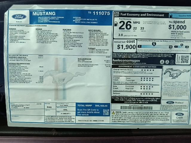 New 2026 Ford Mustang Premium RWD image 34