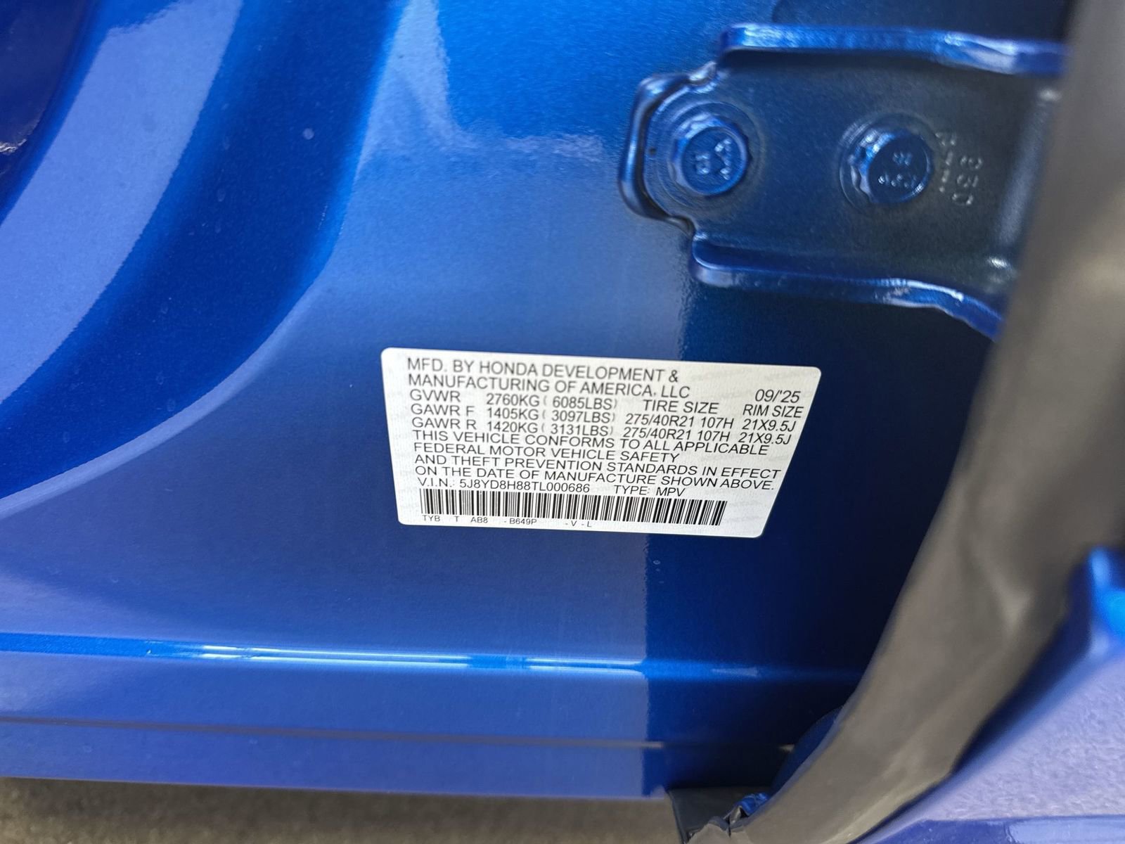 New 2026 Acura MDX Type S image 38