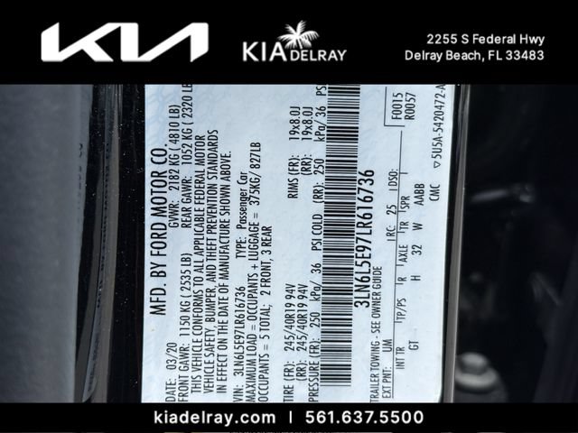 Used 2020 Lincoln MKZ Reserve w/ Luxury Package FWD image 36