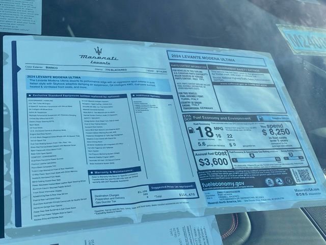 Used 2024 Maserati Levante Modena Ultima image 49