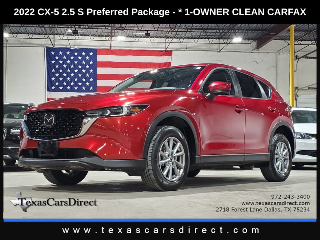 Used 2022 MAZDA CX-5 AWD 2.5 S