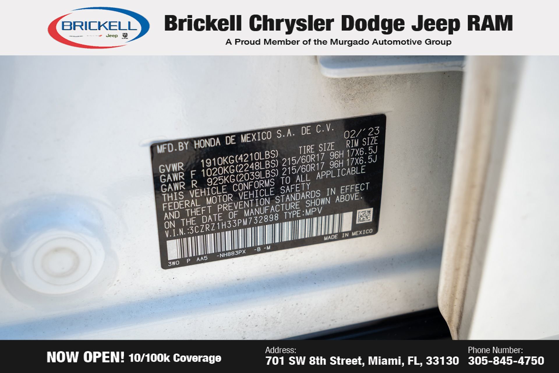 Used 2023 Honda HR-V LX image 29