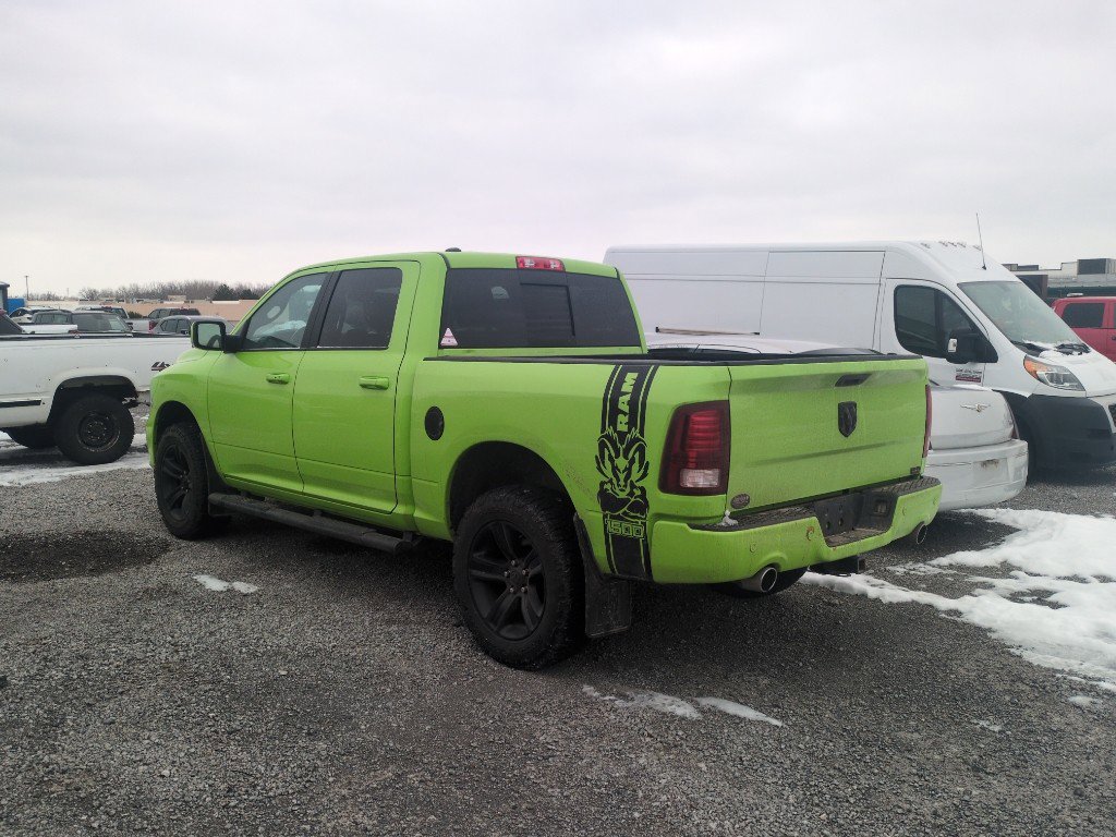 Used 2017 RAM 1500 Sport w/ Sublime Green Sport Package image 7