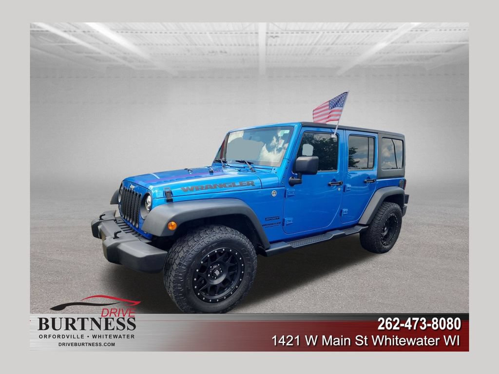 Used 2015 Jeep Wrangler Unlimited Sport w/ Quick Order Package 24S AWD/4WD image 1