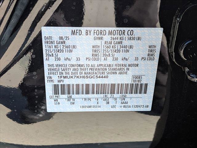 Used 2025 Ford Explorer ST-Line RWD image 26
