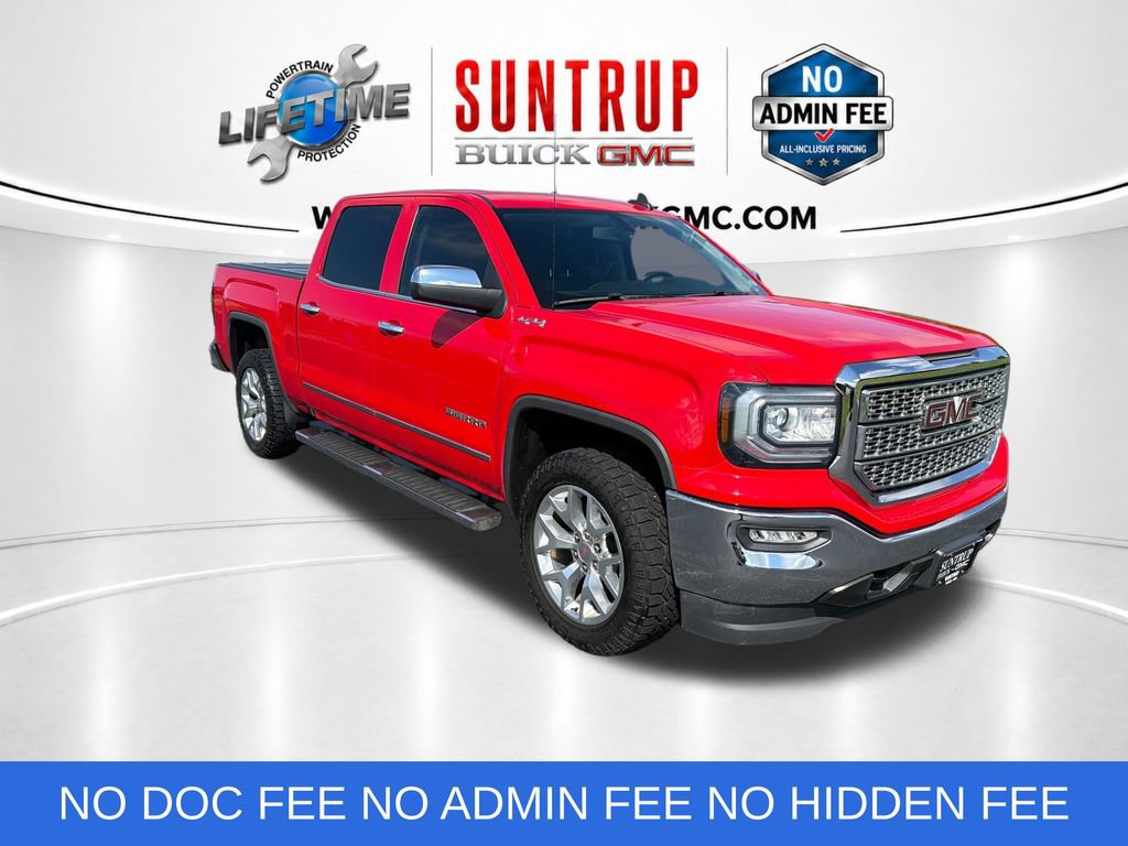 Used 2018 GMC Sierra 1500 SLT w/ SLT Premium Package AWD/4WD image 8