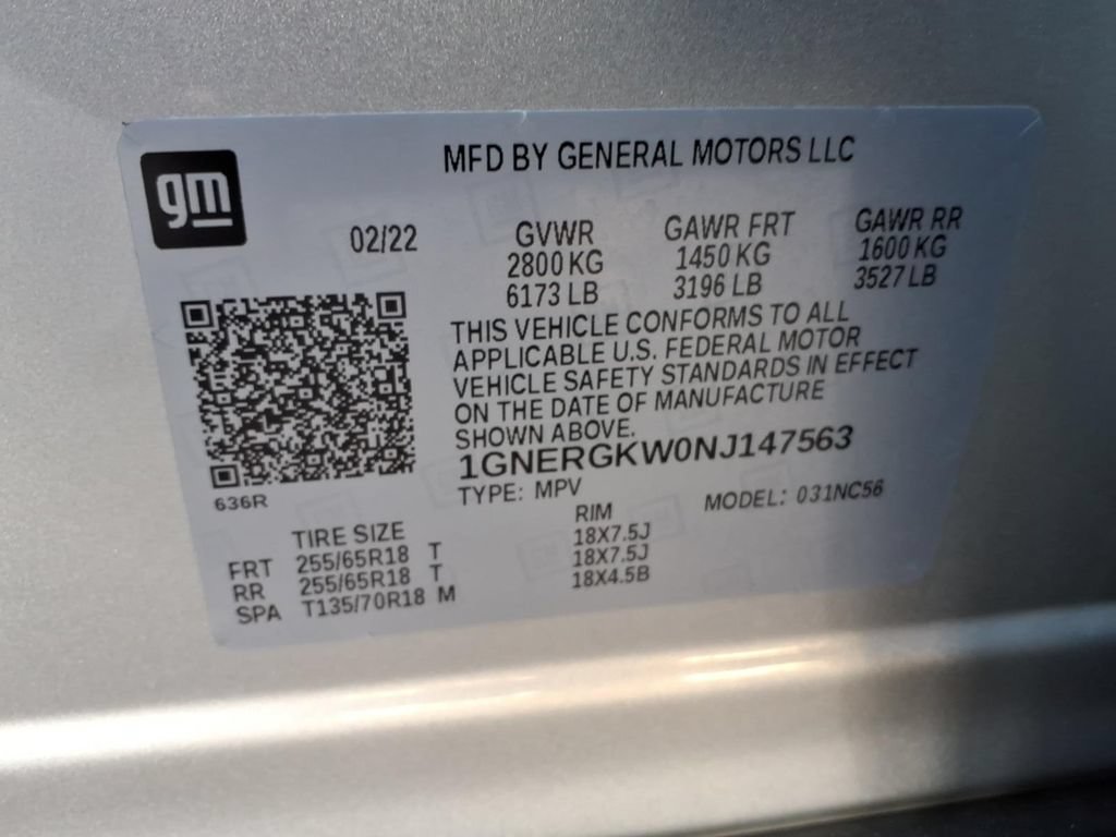 Certified 2022 Chevrolet Traverse LT FWD image 28