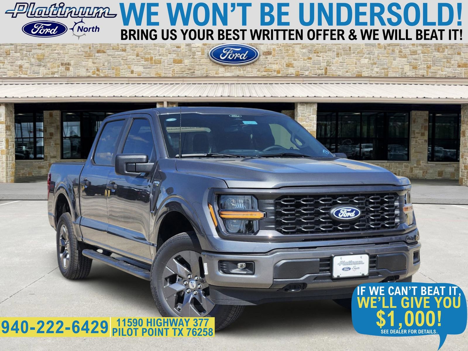 New 2025 Ford F150 STX w/ Equipment Group 200A