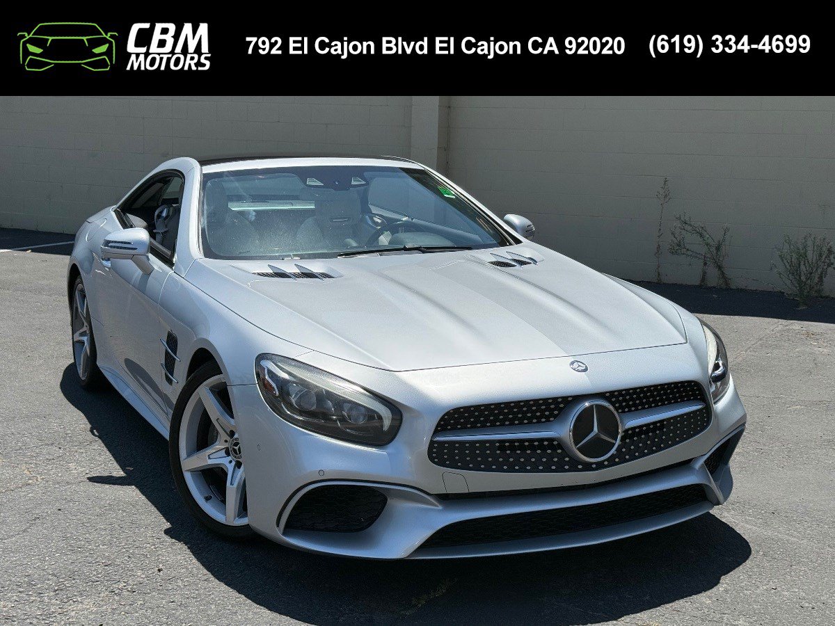 Used 2017 Mercedes-Benz SL 550 w/ Driver Assistance Package image 1