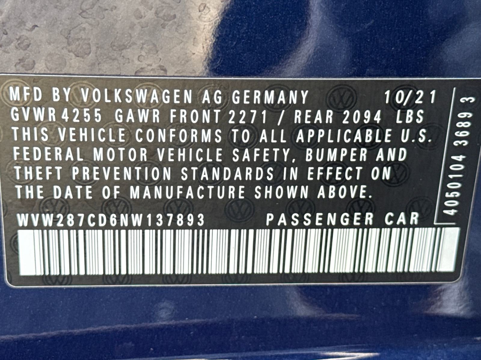 Certified 2022 Volkswagen GTI SE w/ SE Leather Package image 29