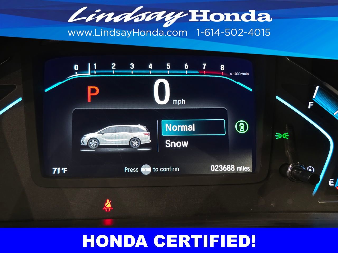 Used 2023 Honda Odyssey EX-L image 13