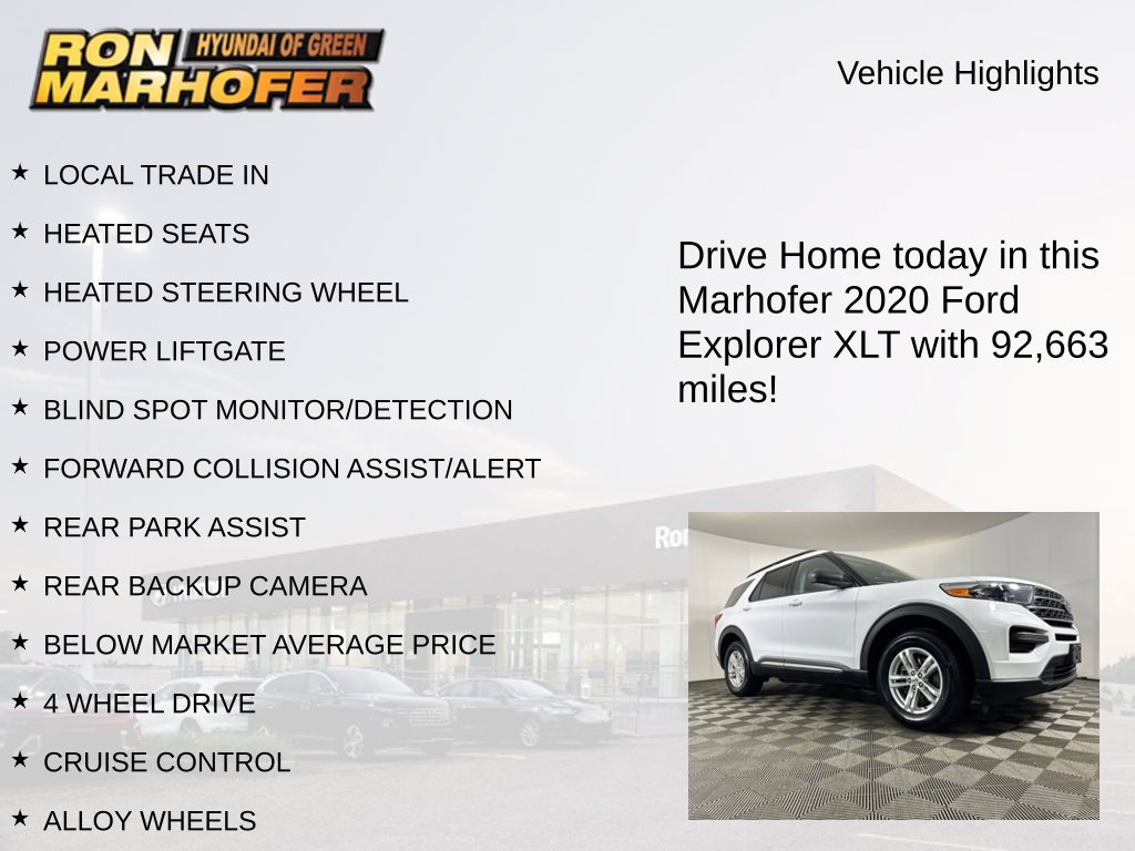 Used 2020 Ford Explorer XLT w/ Comfort Package AWD/4WD image 15