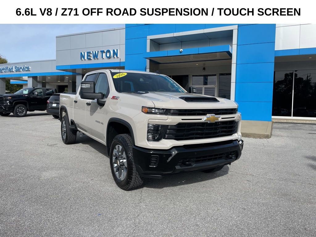 New 2026 Chevrolet Silverado 2500 Custom w/ Custom Value Package image 1