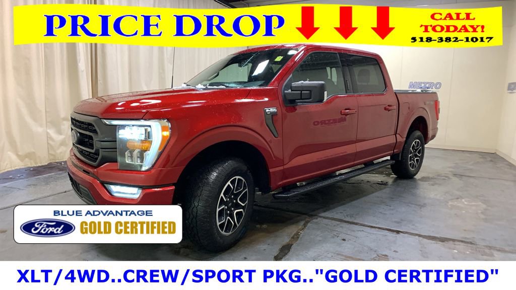 Certified 2022 Ford F150 XLT w/ Equipment Group 302A High image 8