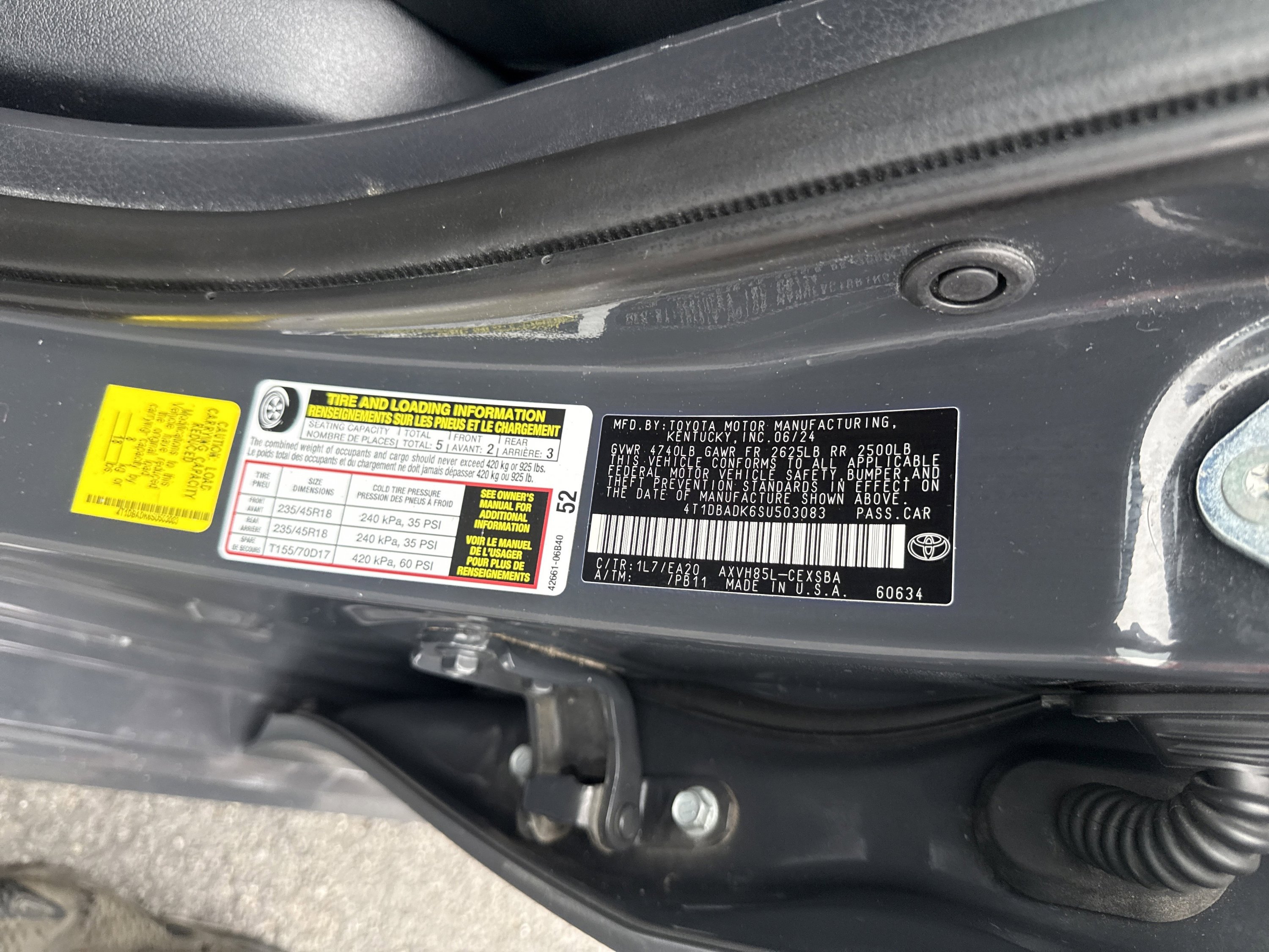 Used 2025 Toyota Camry SE AWD/4WD image 18
