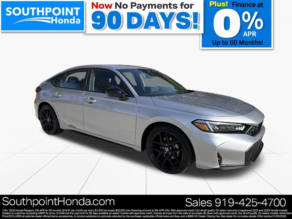 New 2026 Honda Civic Sport image 1